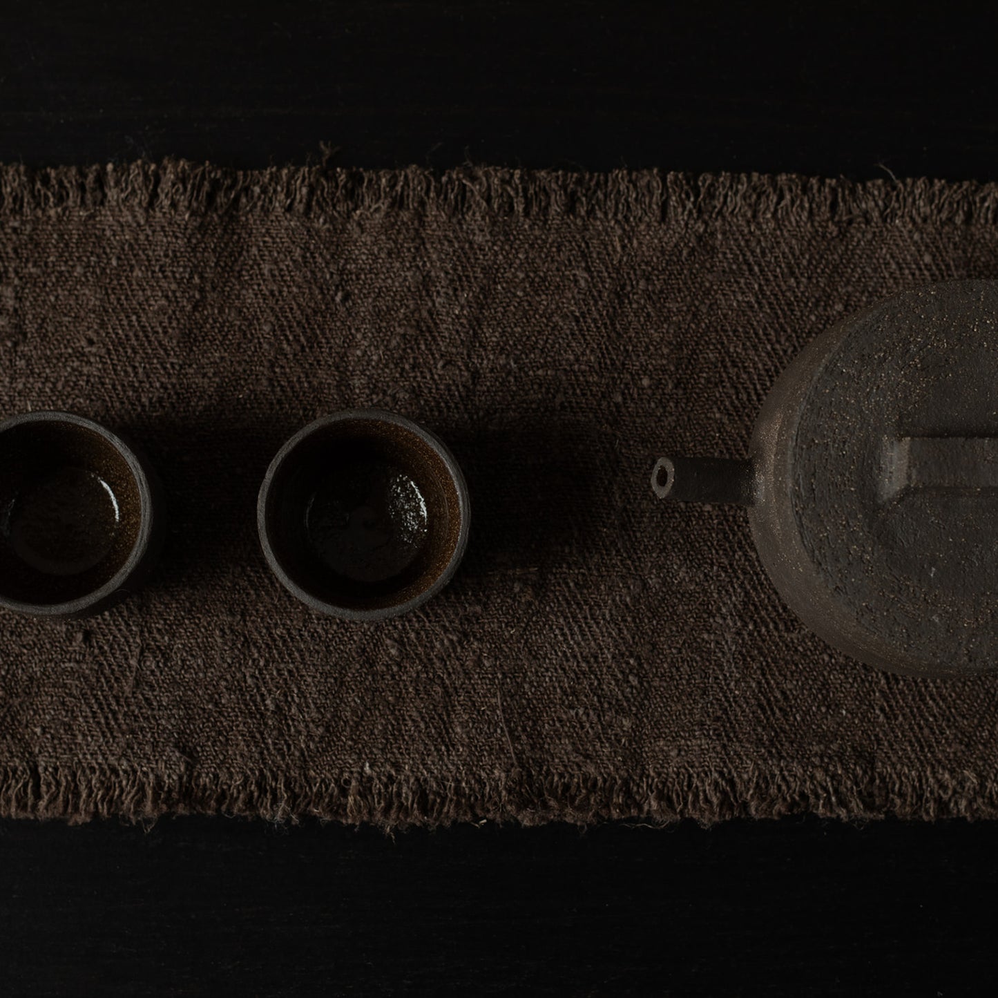 Cup | Shiboridashi | Kawaii Tipotto | Dark Brown