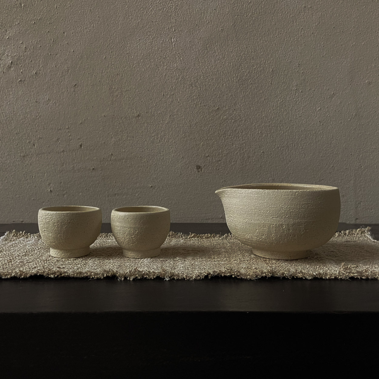 Sharing Chawan set | Off-white