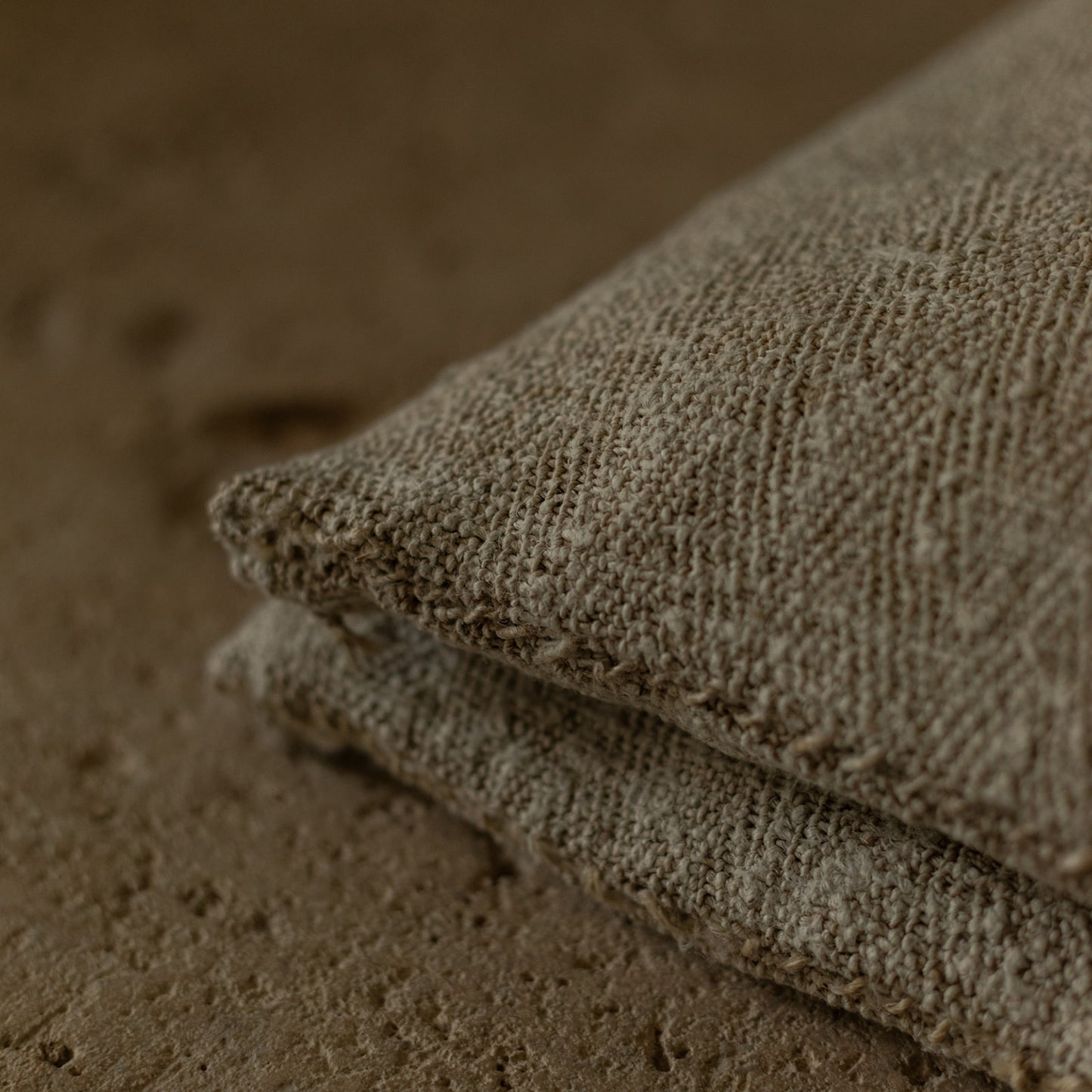 Kussen | Vintage linnen | Oat